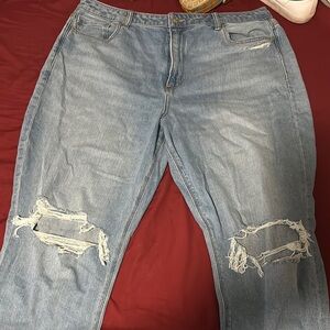 American Eagle mom jeans